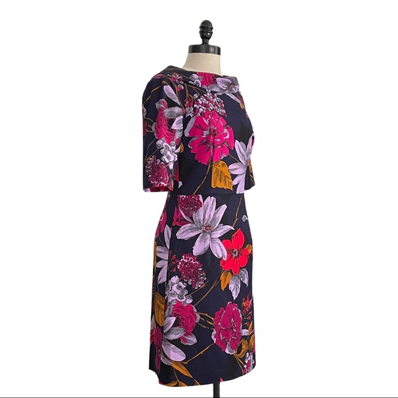 Trina Turk Multi-Color Soirée Floral Dress - Picture 4 of 7